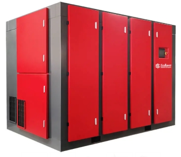 เครื่องอัดอากาศแบบสกรูโรตารี Dry Oil Free Screw Air Compressor